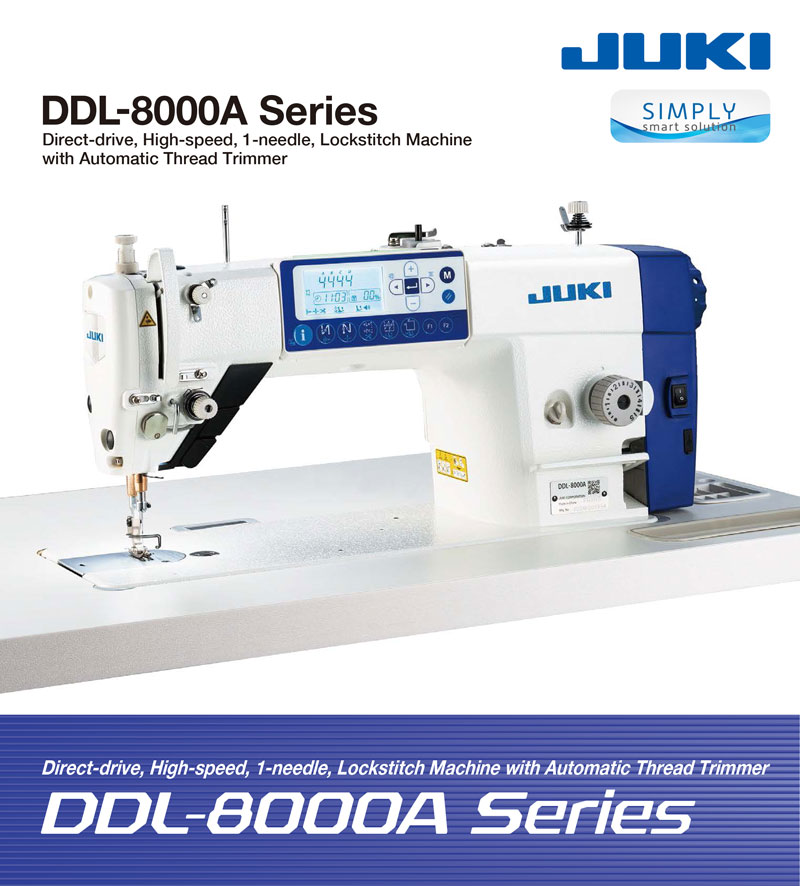 JUKI DDL-8000A Direct-Drive, Lockstitch Machine